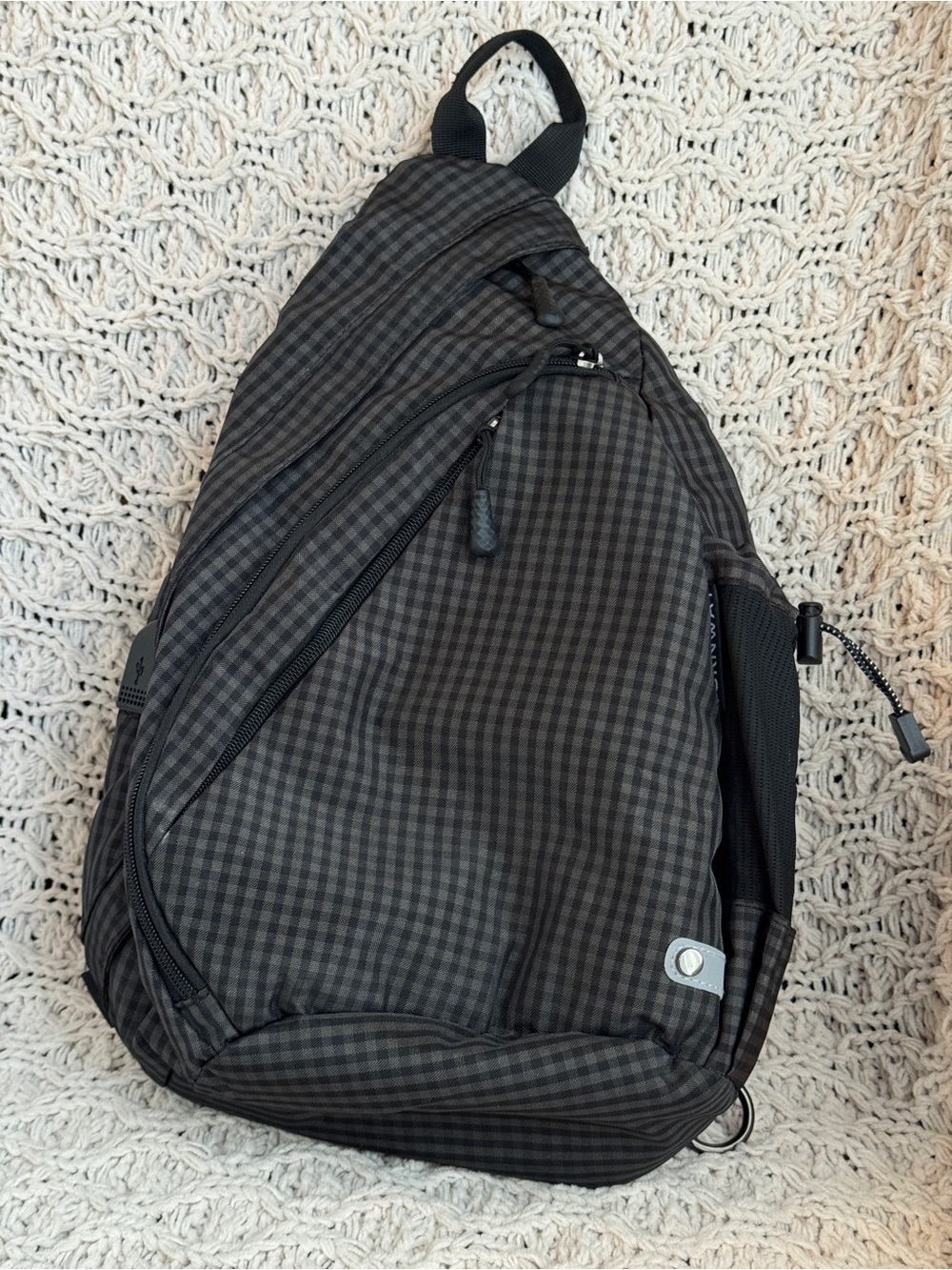 Turnway Sling Backpack Crossbody Travel Bag w/ USB Port